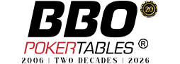 BBO Poker Tables Logo